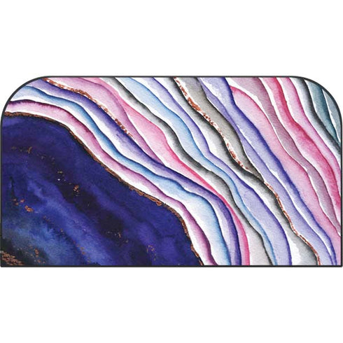 Violet Watercolor Geode Nintendo Switch 2 (2025) with Joy-Con Skin